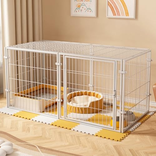 RUYICZB Welpenauslauf Welpenlaufstall Freilaufgehege Welpenzaun Tierlaufstall Welpenfreigehege Welpenauslauf Mit Tür, Hundelaufstall Flexibel Erweiterbar Für Hunde Wohnung & Garten,White 1,23.6" H RUYICZB Welpenauslauf Welpenlaufstall Freilaufgehege Welpenzaun Tierlaufstall Welpenfreigehege Welpenauslauf Mit Tür, Hundelaufstall Flexibel Erweiterbar Für Hunde Wohnung & Garten,White 1,23.6" H von RUYICZB