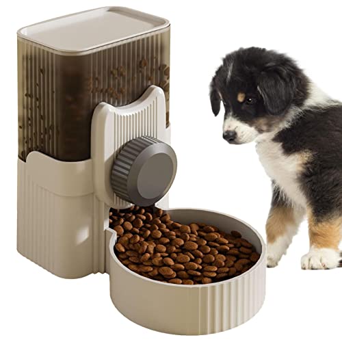Automatischer Hundefutterautomat | Hängen Sie den automatischen Wasserspender für Lebensmittel auf - 34oz Auto Gravity Pet Feeder und Waterer, Käfig Katzenfutternapf Hundefutterstation für Rvckvs von RVCKVS