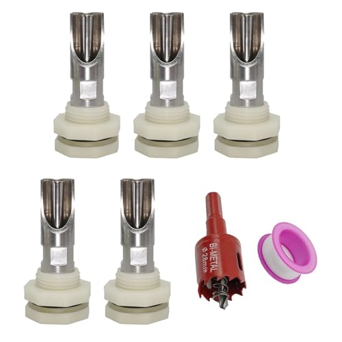 Fountains Tiere Trinken Instrument Haltbarkeit Wasserer Feeds Schweine Wassernippel Für Fässer Anschlusshygiene Schweinwasserspender von RWAJZAX