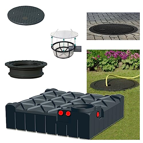 RWT Flachtank Set 3000 l inkl. Schacht, Deckel und Filter RWT Flachtank Set 3000 l inkl. Schacht, Deckel und Filter von RWT Koops
