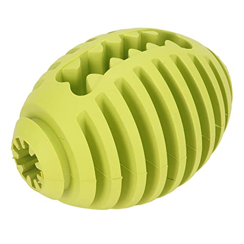 RXMORI Gummi-Fußball-Hundespielzeug, Unzerstörbarer Hundeball für Aggressive Kauer, Gummi-Kau-Haustier-Rugbyball-Spielzeug für den Garten RXMORI Gummi-Fußball-Hundespielzeug, Unzerstörbarer Hundeball für Aggressive Kauer, Gummi-Kau-Haustier-Rugbyball-Spielzeug für den Garten von RXMORI