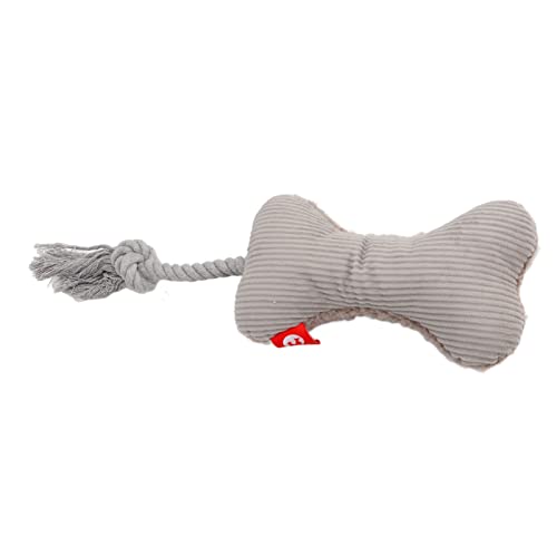 RXMORI Plüsch-Hundespielzeug, Interaktiv, Lustig, in Knochenform, Kauen, Zähne Putzen, Haustier-Stoffspielzeug mit Quietschern für Kleine Hunde, Welpen RXMORI Plüsch-Hundespielzeug, Interaktiv, Lustig, in Knochenform, Kauen, Zähne Putzen, Haustier-Stoffspielzeug mit Quietschern für Kleine Hunde, Welpen von RXMORI