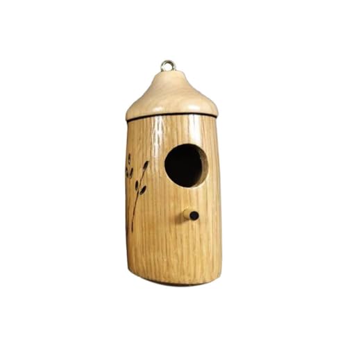 Holz Kolibri Haus Hängend Mini Vogelnester Käfig Vogelfutterhaus Garten Hängende Dekoration E Outdoor von RYGRZJ