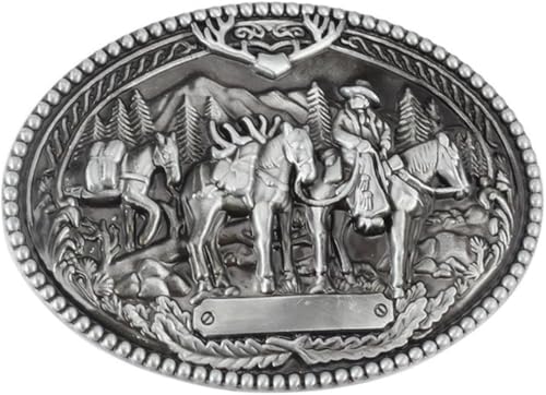Gürtelschnallen for Herren, Gürtelschnallenersatz, Gürtelschnallen im Western-Cowboy-Stil, 1 Stück, Gürtelschnalle aus Metall, Western-Stil, Pferdeteam, Jeansgürtelzubehör im europäischen und amerikan Gürtelschnallen for Herren, Gürtelschnallenersatz, Gürtelschnallen im Western-Cowboy-Stil, 1 Stück, Gürtelschnalle aus Metall, Western-Stil, Pferdeteam, Jeansgürtelzubehör im europäischen und amerikan von RYRYR