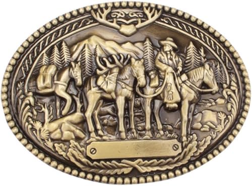 Gürtelschnallen for Herren, Gürtelschnallenersatz, Gürtelschnallen im Western-Cowboy-Stil, 1 Stück, Gürtelschnalle aus Metall, Western-Stil, Pferdeteam, Jeansgürtelzubehör im europäischen und amerikan Gürtelschnallen for Herren, Gürtelschnallenersatz, Gürtelschnallen im Western-Cowboy-Stil, 1 Stück, Gürtelschnalle aus Metall, Western-Stil, Pferdeteam, Jeansgürtelzubehör im europäischen und amerikan von RYRYR