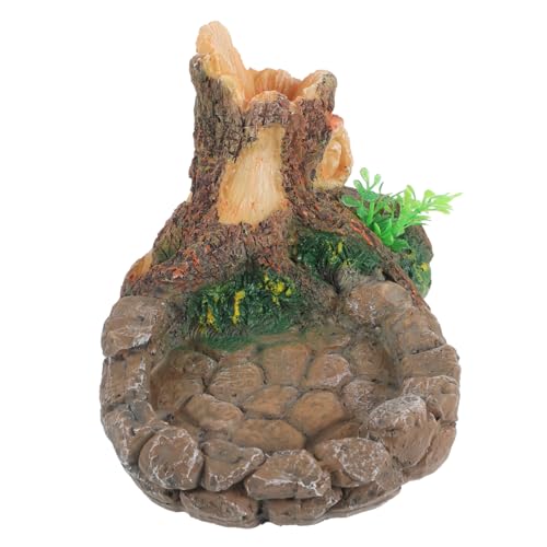 Reptilien-Wasserschale, Futternapf, Wurmfutterspender, groß, Fütterungstablett for Eidechsen, Haustier-Schlangenbecken, Schildkrötenspender von RYRYR