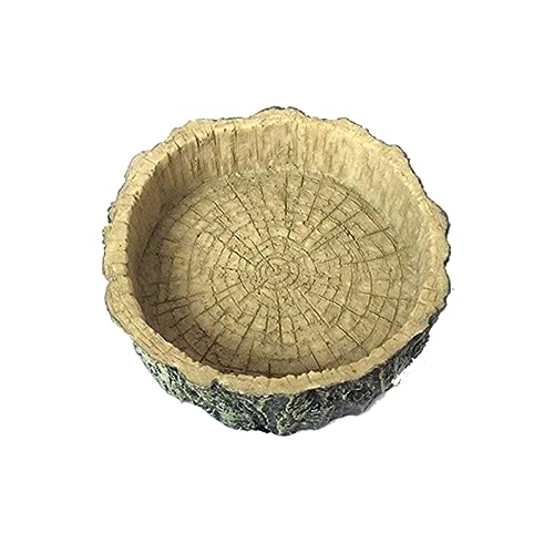Wassernapf for Reptilien, Futternapf, groß, for Wurmfütterung, Vivarium, Gecko, Schlange, Haustier, Harzplatte, Zuchtschale, Eidechse, 1 Stück Wassernapf for Reptilien, Futternapf, groß, for Wurmfütterung, Vivarium, Gecko, Schlange, Haustier, Harzplatte, Zuchtschale, Eidechse, 1 Stück von RYRYR