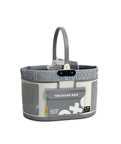 RYTMAT Hundetragetasche Haustier Tragetasche für Hunde Katzen bis 8 kg Leicht Katze Transporttasche Oxford Gewebe Hundetrage für Unterwegs, Outdoor, Camping, Reisen von RYTMAT