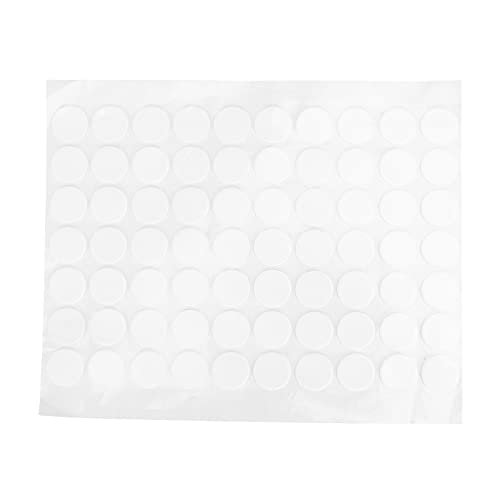 RYTTGOP Klebepunkte, doppelseitig, transparent, selbstklebend, Poster, klebriger Kitt, abnehmbarer runder Kitt, doppelseitiger runder Klebestift für Festival-Dekoration, (-3117210041811) von RYTTGOP
