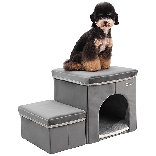 RYpetmia Faltbare Hundetreppe mit Bett (2-stöckig) von RYpetmia