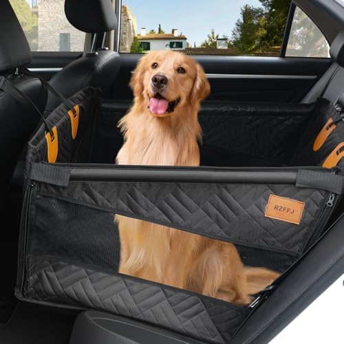 RZFFJ Hunde-Autositz für mittelgroße Hunde, Rücksitzverlängerung für Hunde, harte Unterseite, Hunde-Autositzbezug für Rücksitz, Hundehängematte für Auto, Hundebett, Hundetrage für Auto, LKW, SUV RZFFJ Hunde-Autositz für mittelgroße Hunde, Rücksitzverlängerung für Hunde, harte Unterseite, Hunde-Autositzbezug für Rücksitz, Hundehängematte für Auto, Hundebett, Hundetrage für Auto, LKW, SUV von RZFFJ