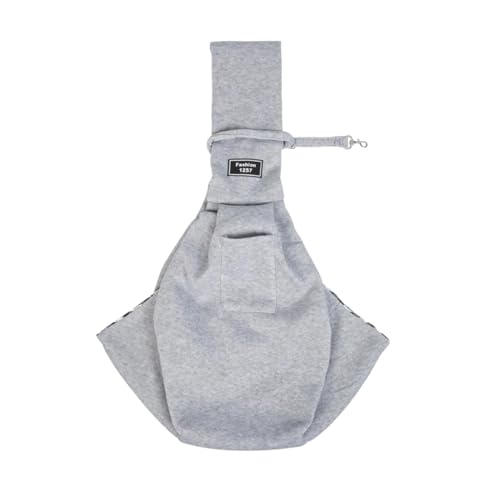 RZMZBY Hundetragetasche,Einstellbar Pet Tragetuch,für Hunde und andere Haustiere, verstellbar, atmungsaktiv,Tragetuch Hund Grau RZMZBY Hundetragetasche,Einstellbar Pet Tragetuch,für Hunde und andere Haustiere, verstellbar, atmungsaktiv,Tragetuch Hund Grau von RZMZBY