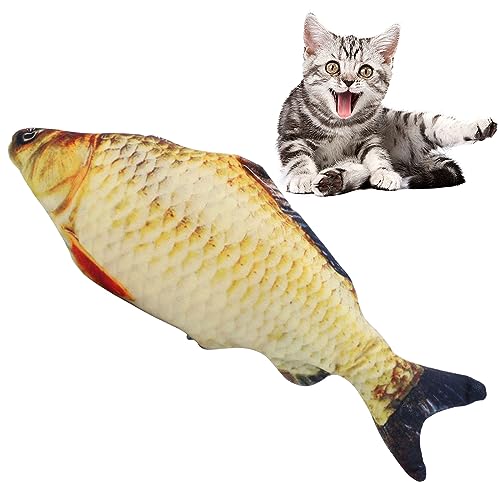 RZMZBY Katzenspielzeug Fisch mit Katzenminze,Katzen Beschäftigung/Cat Toy/Cat Fish,waschbares Plüschtier für Katzen mit Minzekissen für Katze und Haustiere zum Spielen Treten RZMZBY Katzenspielzeug Fisch mit Katzenminze,Katzen Beschäftigung/Cat Toy/Cat Fish,waschbares Plüschtier für Katzen mit Minzekissen für Katze und Haustiere zum Spielen Treten von RZMZBY