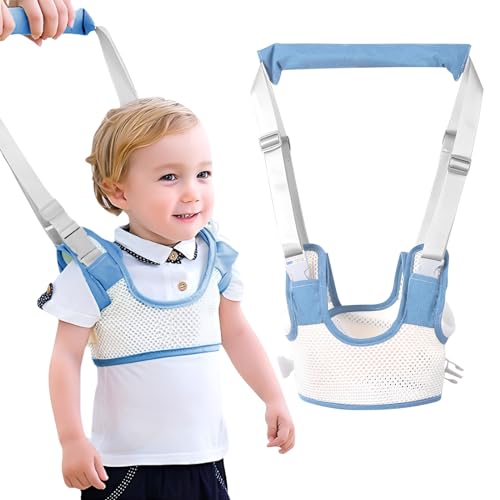 RZMZBY Lauflernhilfe Gehhilfe für Baby,Kinder Sicherheitsleine,Einstellbare Baby Laufgeschirr,für Kinder 9-24 Monate Blau RZMZBY Lauflernhilfe Gehhilfe für Baby,Kinder Sicherheitsleine,Einstellbare Baby Laufgeschirr,für Kinder 9-24 Monate Blau von RZMZBY
