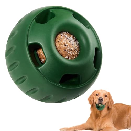 RZXBB Schleckball Hund Leckerli Spender Hundespielzeug - Pupsicle Leckerli Befüllbares Hundespielzeug - Interaktives Hundespielzeug Für Hundefutter - Um Ihren Welpen Abzulenken - Sicher Für Hunde von RZXBB