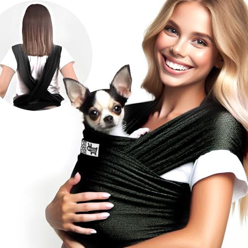 Katzentragetasche, Hundetuch Tragetasche 6.8-9.1 kg, Hundeschlingen für kleine Hunde, Haustierschlinge Tragetasche für kleine Hunde, Tragetuch, Welpenschlinge Tragetasche für kleine Hunde 0-6,8 kg Katzentragetasche, Hundetuch Tragetasche 6.8-9.1 kg, Hundeschlingen für kleine Hunde, Haustierschlinge Tragetasche für kleine Hunde, Tragetuch, Welpenschlinge Tragetasche für kleine Hunde 0-6,8 kg von Race&Herd