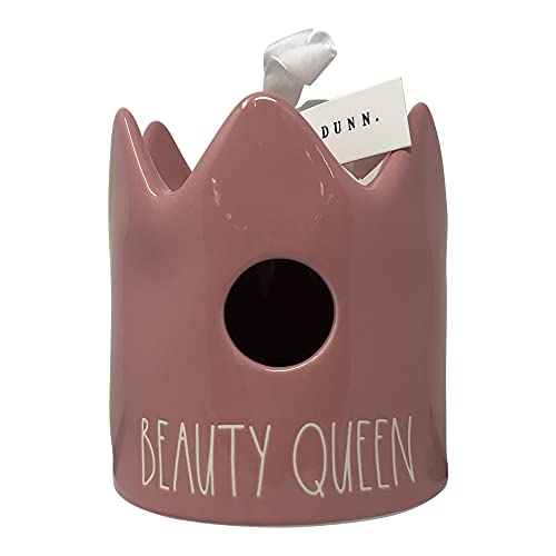 Rae Dunn Magenta Beauty Queen Crown Vogelhaus in Pink von Rae Dunn