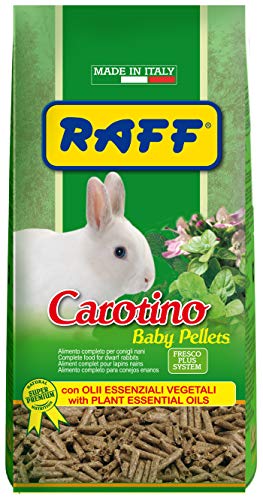 Raff Carotino Babypellets komplett für Hasen Nani 900g von Raff