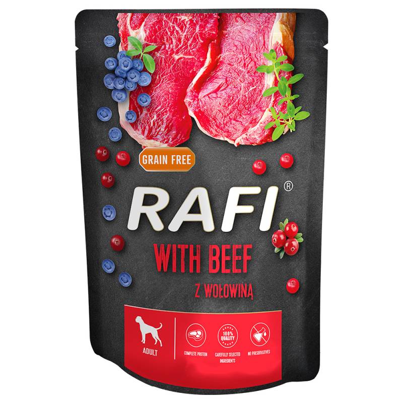 Rafi Dog 10 x 300 g - Rind von Rafi
