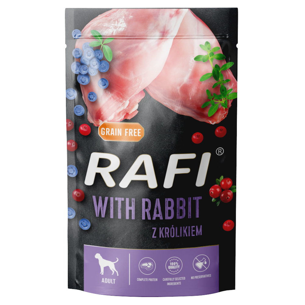 Rafi Dog 10 x 500 g - Kaninchen Rafi Dog 10 x 500 g - Kaninchen von Rafi
