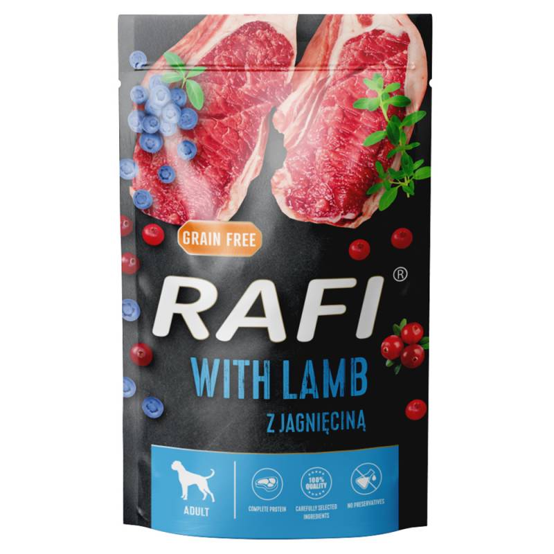 Rafi Dog 10 x 500 g - Lamm von Rafi