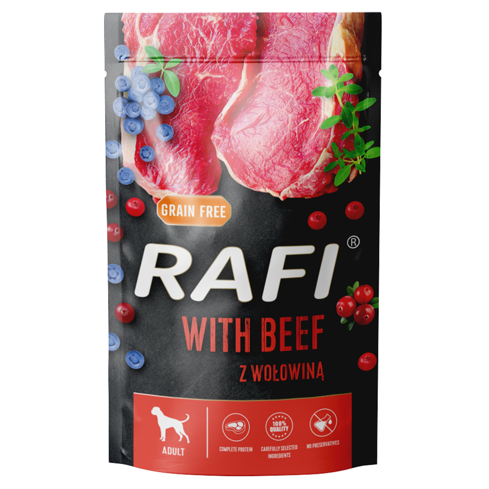 Rafi Dog 10 x 500 g - Rind Rafi Dog 10 x 500 g - Rind von Rafi