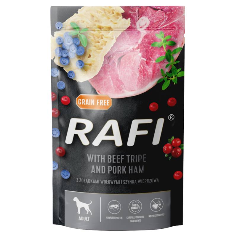 Rafi Dog 10 x 500 g - Rinderpansen von Rafi