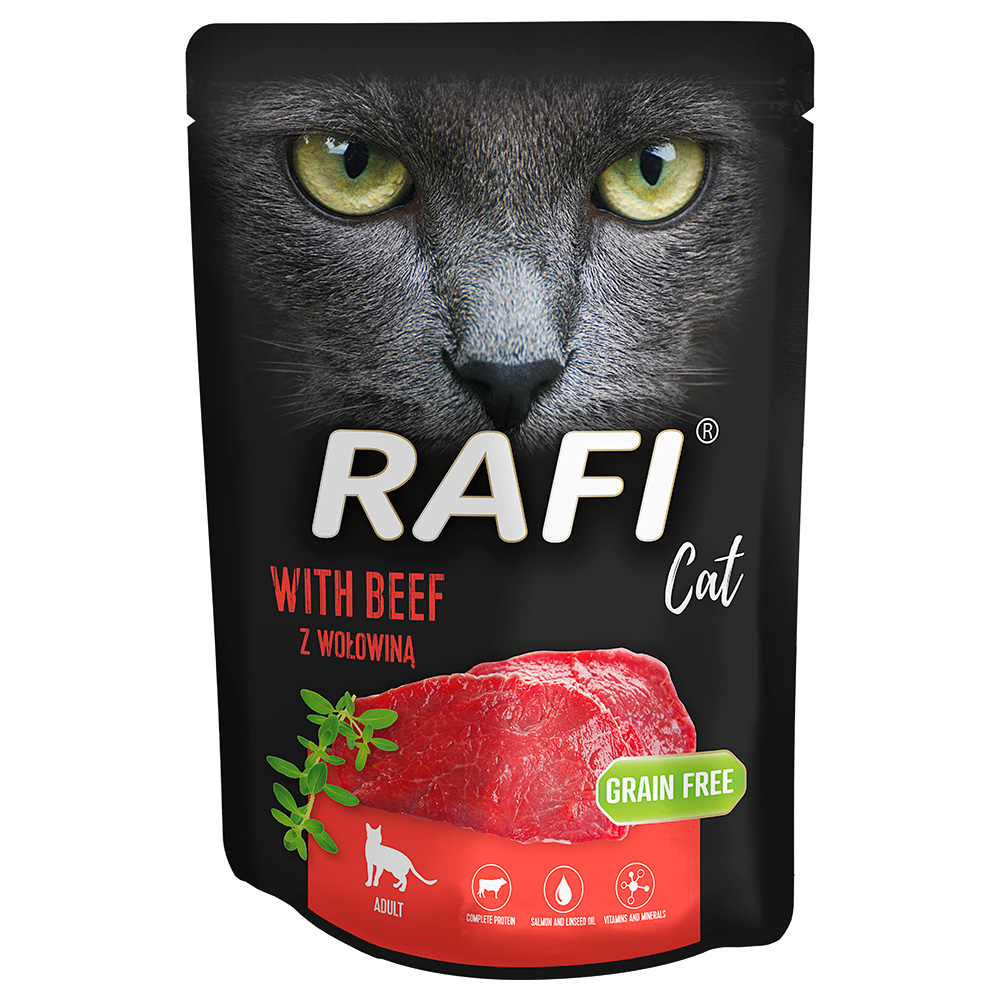 Sparpaket Rafi Cat 20 x 300 g - Rind Sparpaket Rafi Cat 20 x 300 g - Rind von Rafi