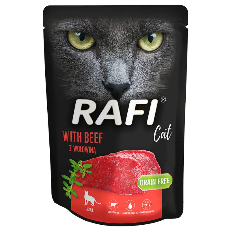 Sparpaket Rafi Cat 20 x 300 g - Rind von Rafi