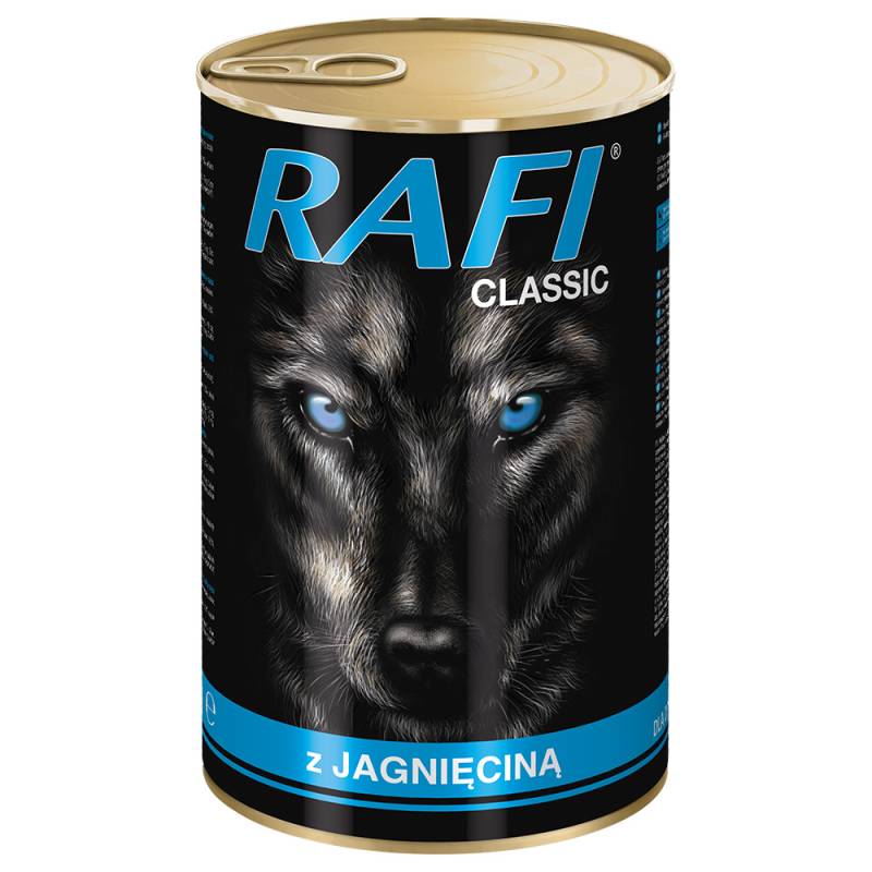 Sparpaket Rafi Dog 12 x 1240 g - Lamm von Rafi