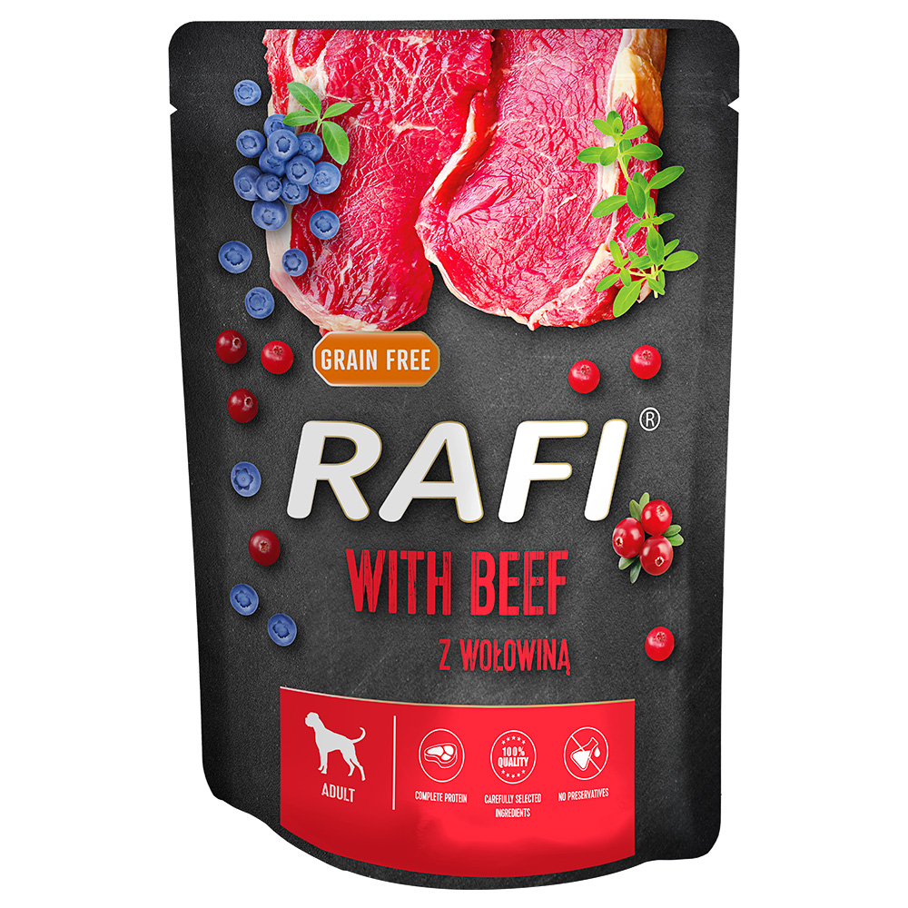 Sparpaket Rafi Dog 20 x 300 g - Rind Sparpaket Rafi Dog 20 x 300 g - Rind von Rafi