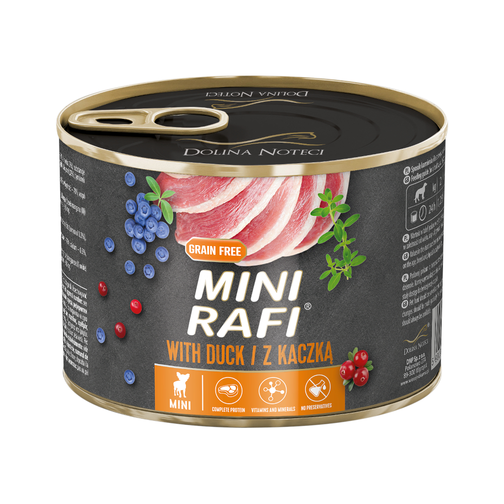 Sparpaket: Rafi Mini 24 x 185 g - Ente Sparpaket: Rafi Mini 24 x 185 g - Ente von Rafi