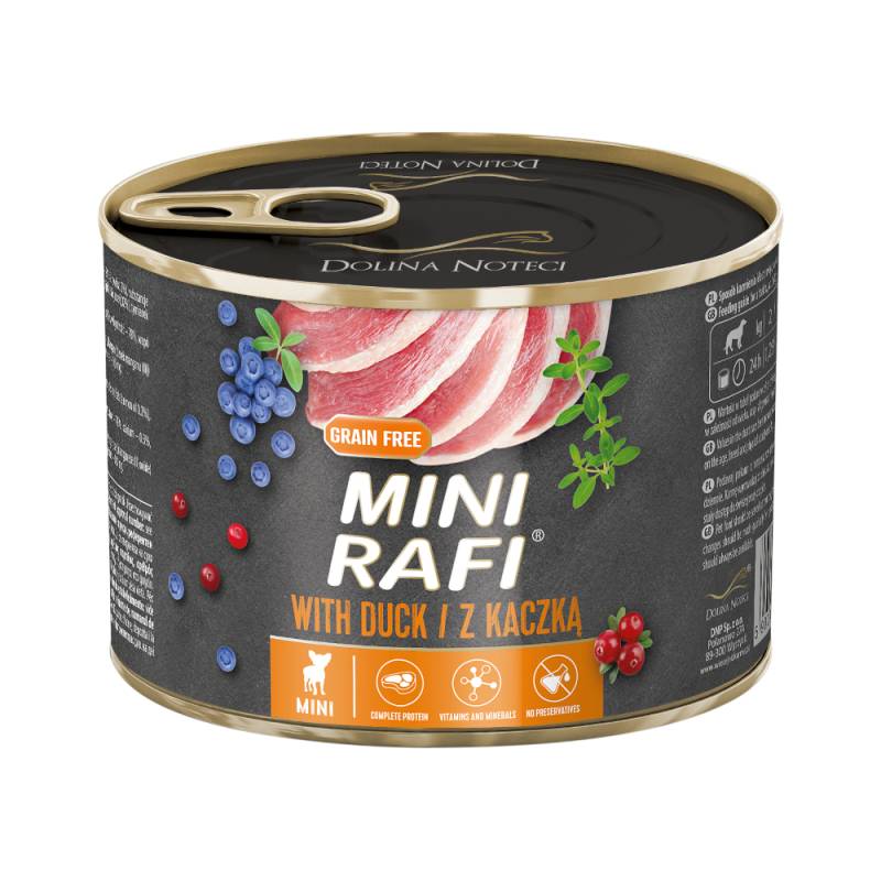 Sparpaket: Rafi Mini 24 x 185 g - Ente von Rafi