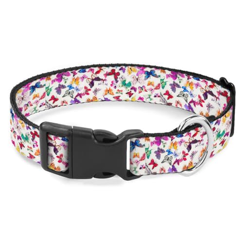 Buntes Schmetterlings-Hundehalsband, Haustier-Umhängeband für kleine, mittelgroße und große Hunde, weiche, verstellbare Schnalle Buntes Schmetterlings-Hundehalsband, Haustier-Umhängeband für kleine, mittelgroße und große Hunde, weiche, verstellbare Schnalle von Raguepo