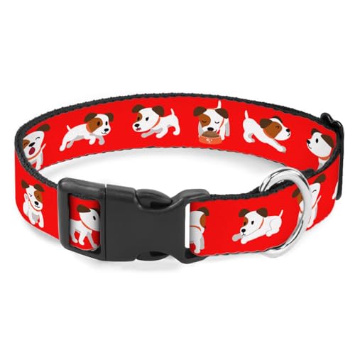 Cute Dogs Hundehalsband, weich, für kleine, extra große, robuste Hunde, Rot Cute Dogs Hundehalsband, weich, für kleine, extra große, robuste Hunde, Rot von Raguepo
