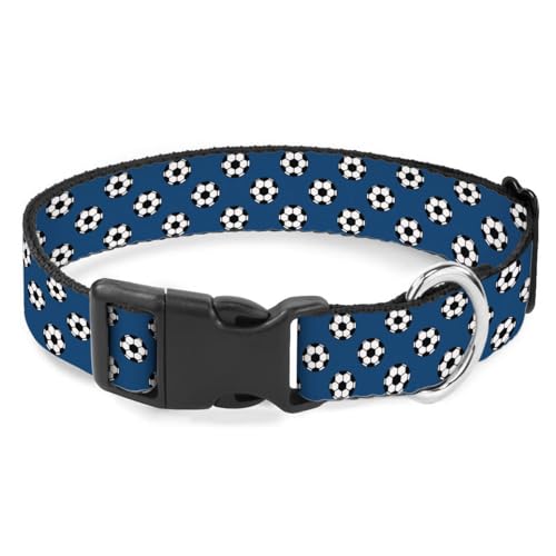 Fußball-Halsband für Haustiere, Sport, Blau, für Katzen, Hunde, Schnellverschluss-Schnalle, verstellbar, für weibliche und männliche Welpen, Corgi Fußball-Halsband für Haustiere, Sport, Blau, für Katzen, Hunde, Schnellverschluss-Schnalle, verstellbar, für weibliche und männliche Welpen, Corgi von Raguepo