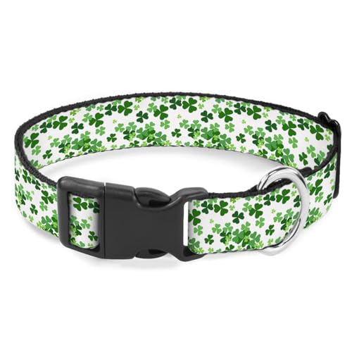 Grünes Kleeblatt St. Patrick's Day Haustierhalsband, Hundehalsband, weich, elastisch, für weibliche und männliche Welpen, Katzen Grünes Kleeblatt St. Patrick's Day Haustierhalsband, Hundehalsband, weich, elastisch, für weibliche und männliche Welpen, Katzen von Raguepo