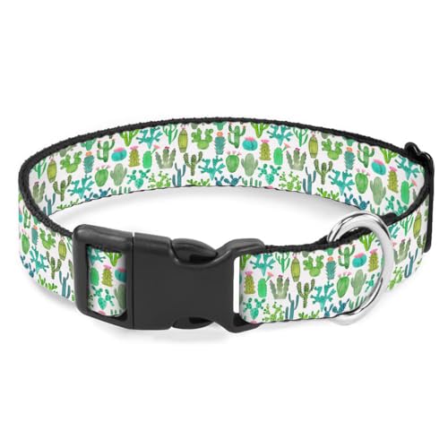 Hundehalsband, Kaktuspflanze, weich, elastisch, für weibliche und männliche Welpen, Katzen, Grün Hundehalsband, Kaktuspflanze, weich, elastisch, für weibliche und männliche Welpen, Katzen, Grün von Raguepo