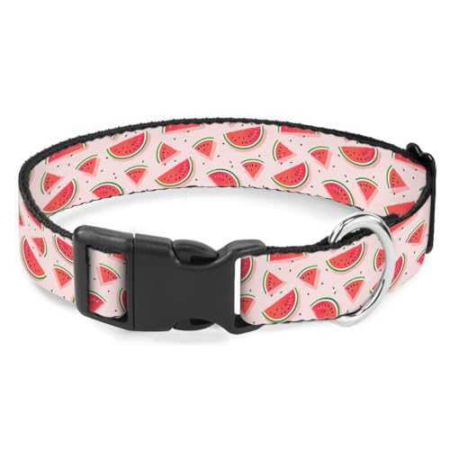 Hundehalsband, Wassermelonenscheiben, Obst, weich, für kleine, extra große, robuste Haustiere, Rot Hundehalsband, Wassermelonenscheiben, Obst, weich, für kleine, extra große, robuste Haustiere, Rot von Raguepo