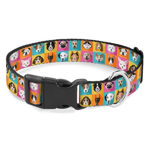 Hundehalsband für Hunde, Bulldogge, Corgi, Welpen, Katzen, groß, weich, für kleine, extra große, robuste Hunde Hundehalsband für Hunde, Bulldogge, Corgi, Welpen, Katzen, groß, weich, für kleine, extra große, robuste Hunde von Raguepo