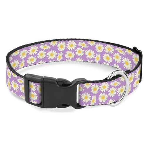 Hundehalsband mit Gänseblümchen, weich, für kleine, mittelgroße und große Rassen, Hunde, Katzen, Welpen, Kätzchen, Terrier, Weiß Hundehalsband mit Gänseblümchen, weich, für kleine, mittelgroße und große Rassen, Hunde, Katzen, Welpen, Kätzchen, Terrier, Weiß von Raguepo