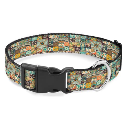 Hundehalsband mit Mandala-Blume, Bohemian-Stil, für Katzen, groß, weich, für kleine, extra große, robuste Hunde Hundehalsband mit Mandala-Blume, Bohemian-Stil, für Katzen, groß, weich, für kleine, extra große, robuste Hunde von Raguepo