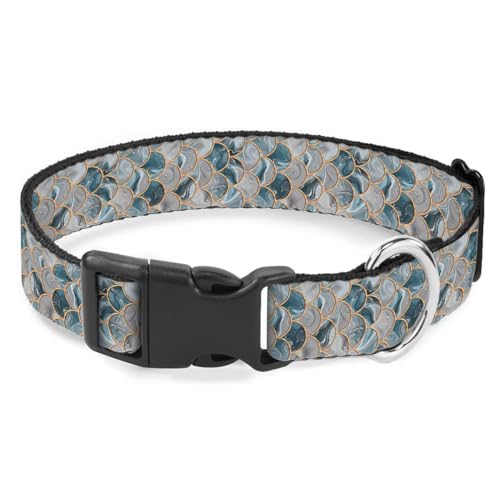 Hundehalsband mit Meerjungfrauen-Pailletten, weich, für kleine, mittelgroße und große Rassen, Hunde, Katzen, Welpen, Kätzchen, Terrier, Grau Hundehalsband mit Meerjungfrauen-Pailletten, weich, für kleine, mittelgroße und große Rassen, Hunde, Katzen, Welpen, Kätzchen, Terrier, Grau von Raguepo