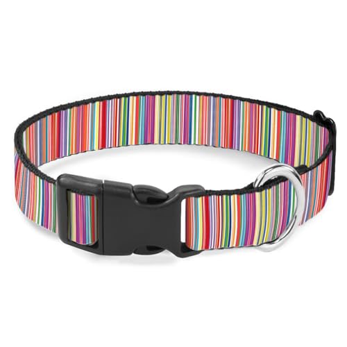 Hundehalsband mit bunten Streifen, weich, für kleine, mittelgroße und große Rassen, Hunde, Katzen, Welpen, Kätzchen, Terrier Hundehalsband mit bunten Streifen, weich, für kleine, mittelgroße und große Rassen, Hunde, Katzen, Welpen, Kätzchen, Terrier von Raguepo