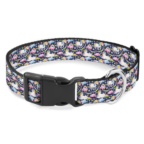 Hundehalsband mit weißem Einhorn, Regenbogenfarben, Rosa, Wolke, weich, für kleine, mittelgroße und große Rassen, Hunde, Katzen, Welpen, Kätzchen, Terrier Hundehalsband mit weißem Einhorn, Regenbogenfarben, Rosa, Wolke, weich, für kleine, mittelgroße und große Rassen, Hunde, Katzen, Welpen, Kätzchen, Terrier von Raguepo