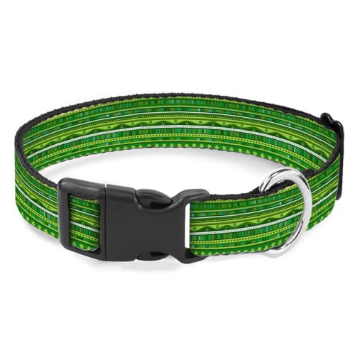 St. Patrick's Day Hundehalsband, weich, verstellbar, für kleine, mittelgroße und große Hunde, Katzen, Haustiere, Grün St. Patrick's Day Hundehalsband, weich, verstellbar, für kleine, mittelgroße und große Hunde, Katzen, Haustiere, Grün von Raguepo