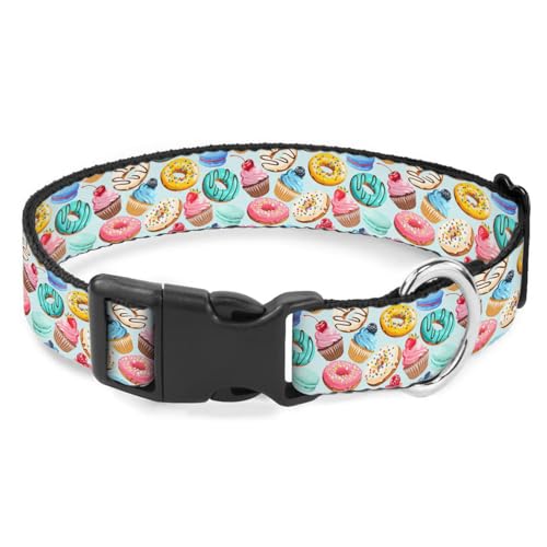 Sweet Donuts Cupcake-Hundehalsband, weich, verstellbar, für kleine, mittelgroße und große Hunde, Katzen, Haustiere Sweet Donuts Cupcake-Hundehalsband, weich, verstellbar, für kleine, mittelgroße und große Hunde, Katzen, Haustiere von Raguepo