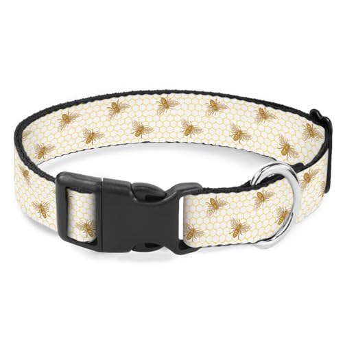 Yellow Bee Hundehalsband, Wabenmuster, weich, elastisch, für weibliche und männliche Welpen, Katzen Yellow Bee Hundehalsband, Wabenmuster, weich, elastisch, für weibliche und männliche Welpen, Katzen von Raguepo