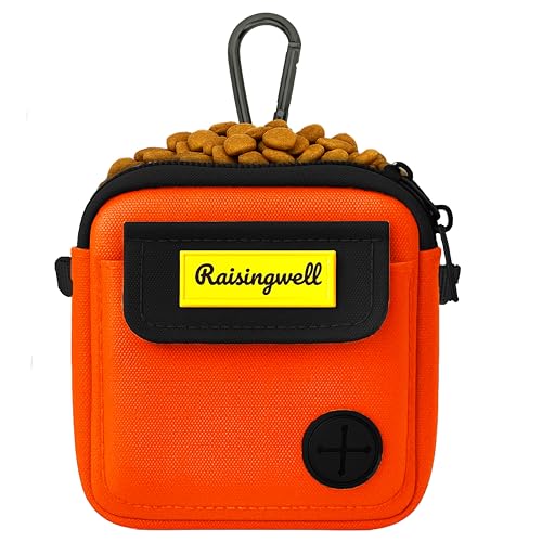 Raisingwell Hundetrainingstasche mit Reißverschluss, Orange Raisingwell Hundetrainingstasche mit Reißverschluss, Orange von Raisingwell