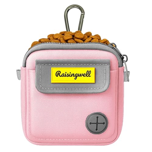 Raisingwell Hundetrainingstasche mit Reißverschluss, Rosa Raisingwell Hundetrainingstasche mit Reißverschluss, Rosa von Raisingwell